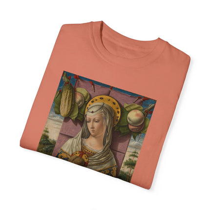 Madonna and Child by Carlo Crivelli Unisex Garment-Dyed T-shirt