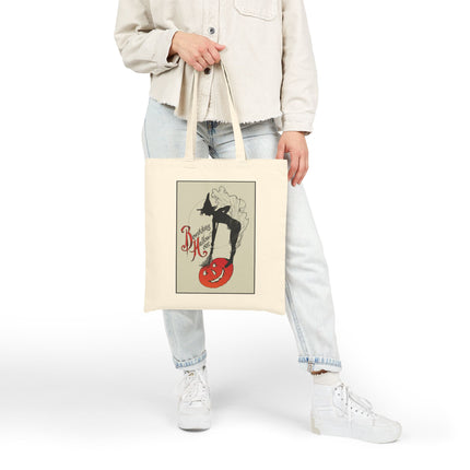 Bewitching Halloween Cotton Canvas Tote Bag