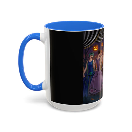 🏹🎃 Cupid's Arrow At Pumpkin Moon Manor Colorful Mug – Romantic Halloween Charm