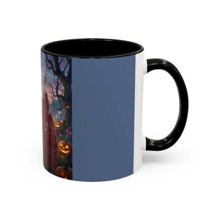 ♥️🎃 The Queen Of Hearts Halloween Masquerade Colorful Mug – Royal Halloween Fantasy