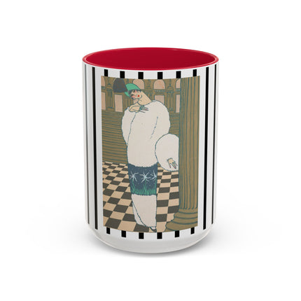 Les Hermines by Georges Lepape Colorful Mugs (11oz, 15oz)