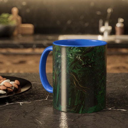Route en forêt by Raoul Dufy Colorful Mugs (11oz, 15oz)