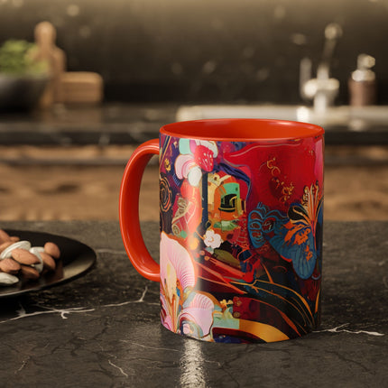 Ethereal Irises Colorful Mugs (11oz, 15oz)