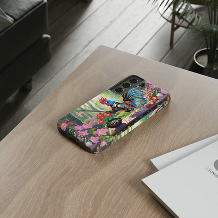 Cyberpunk Rooster Phone Cases