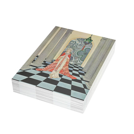Cadmus Beheld a Female Figure by Virginia Frances Sterrett Postcards (envelopes included) - Bundles of 10, 30, 50 Pieces