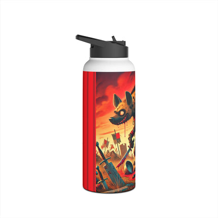 The Cunning Scavenger Stainless Steel Water Bottle, Standard Lid