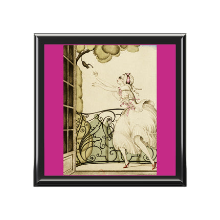 Sur talons rouges (On Red Heels) pl 02 by Gerda Wegener Jewelry Box