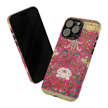Pink Floral Pattern by Owen Jones Phone Cases