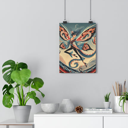 Dragon Fairy of the Temple Giclée Art Print