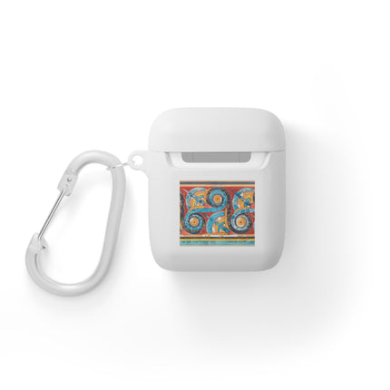 Reproduction of S-Spiral Frieze by Emile Gilliéron AirPods Case