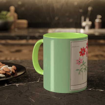 Anemoon, Anemone by Anselmus Boëtius de Boodt Colorful Mugs, 11oz
