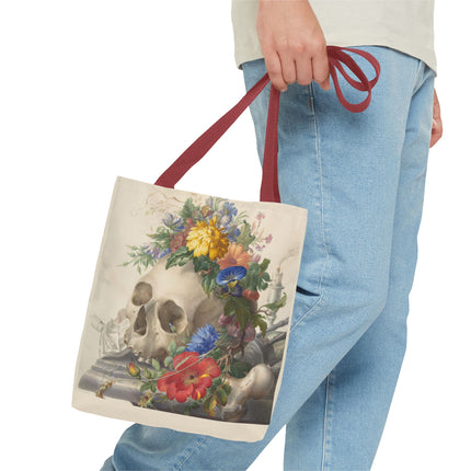 Vanitas Still Life by Herman Henstenburgh Tote Bag (AOP)