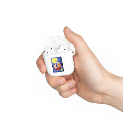 Moonlit Voyage – Owl and Pussycat Adventure AirPods Case