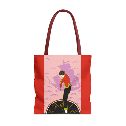 Woman Waiting for her Beloved at 1:59 by Kobayashi Kaichi Tote Bag