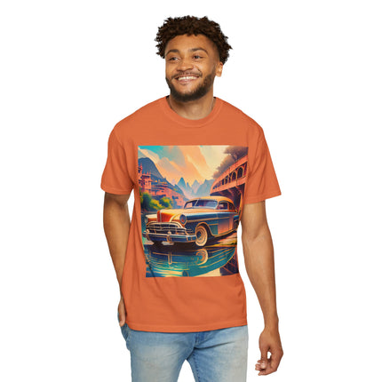 1953 Buick Roadmaster Unisex Garment-Dyed T-shirt