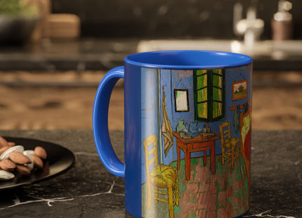 The Bedroom by Vincent van Gogh Colorful Mugs (11oz, 15oz)