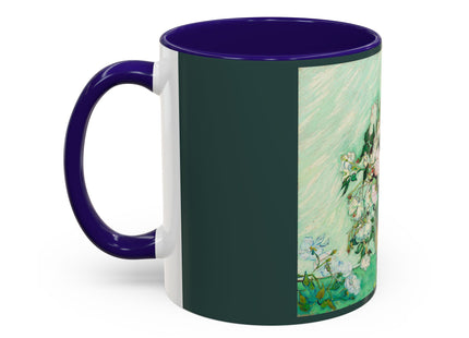 Roses by Vincent Van Gogh Colorful Mugs (11oz, 15oz)