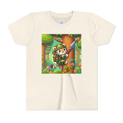 Stealthy Stripes Youth Short Sleeve Tee