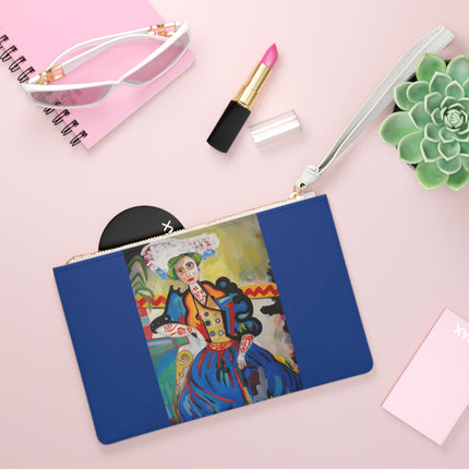Cubist Muse Clutch Bag