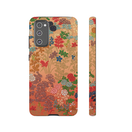 Ornamental Japanese Flower Pattern Phone Cases