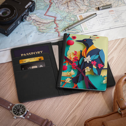 Curious Crow Passport Cover