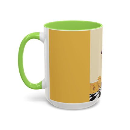 The Marionette Colorful Mugs – Theatrical Glamour & Cabaret Elegance