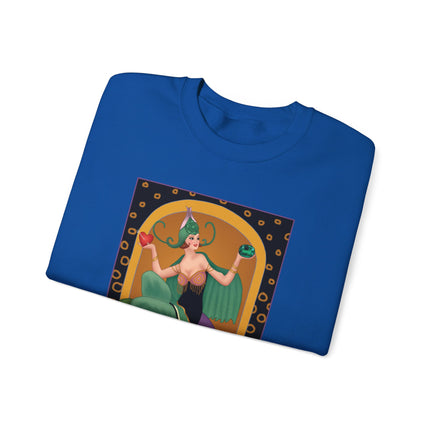 May & Emerald (from the Gem Series) by Sofia Chiostri Heavy Blend™ Crewneck Sweatshirt
