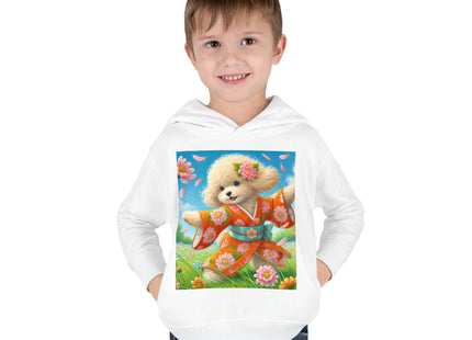 Chrysanthemum Meadow Play Toddler Pullover Fleece Hoodie