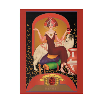 January & Garnet – Sofia Chiostri’s Birthstone Muse