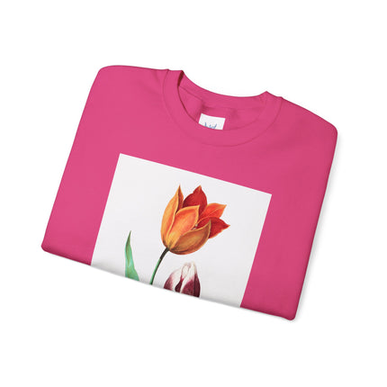 Tulip by Anselmus Boëtius de Boodt Heavy Blend™ Crewneck Sweatshirt