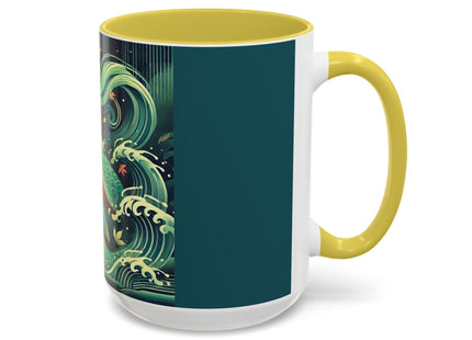Mermaid Queen Rising from the Deep Colorful Mugs (11oz, 15oz)
