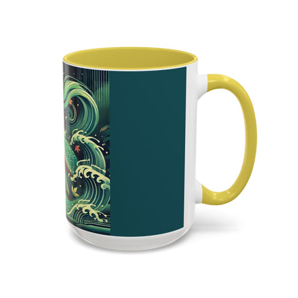 Mermaid Queen Rising from the Deep Colorful Mugs (11oz, 15oz)