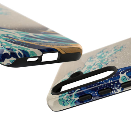 The Great Wave off Kanagawa by Katsushika Hokusai Phone Cases