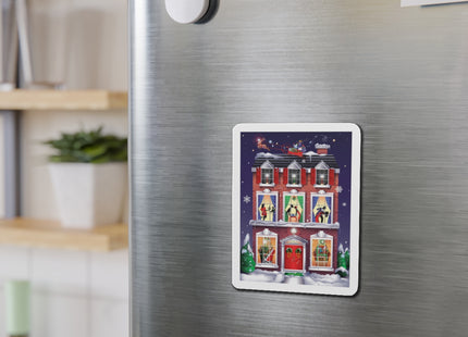 A Christmas Eve Celebration Die-Cut Magnets (5 Sizes)