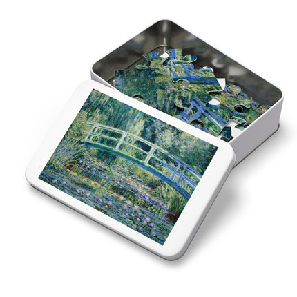Water Lilies and Japanese Bridge by Claude Monet Puzzle (30, 110, 252, 500-Piece)