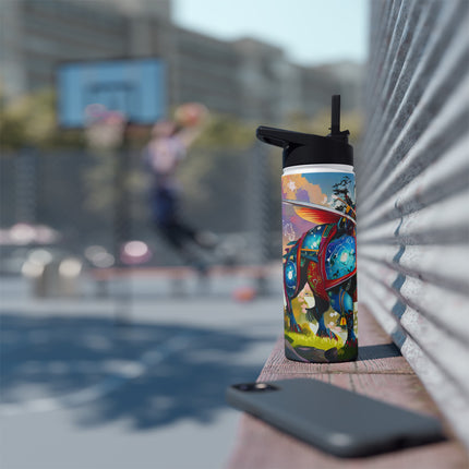 Bio-Mech Beast Stainless Steel Water Bottle