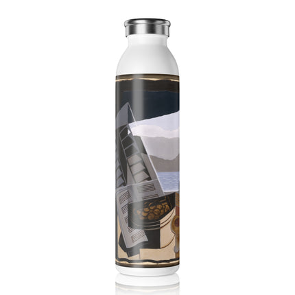 Open Window by Juan Gris Slim Water Bottle
