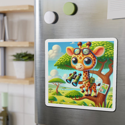 Giraffe Lookout Die-Cut Magnets (5 Sizes)