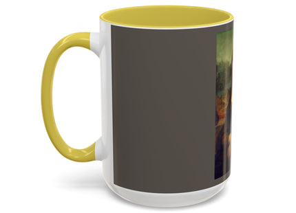 Mona Lisa by Leonardo da Vinci Colorful Mugs (11oz, 15oz)