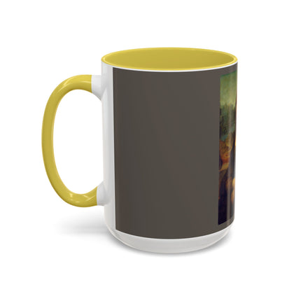 Mona Lisa by Leonardo da Vinci Colorful Mugs (11oz, 15oz)