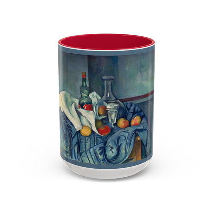 The Peppermint Bottle by Paul Cézanne Colorful Mugs (11oz, 15oz)