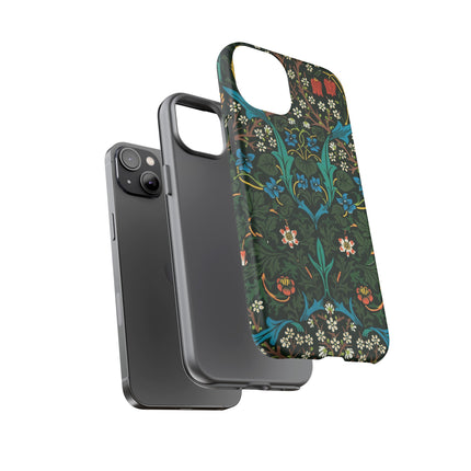 Tulip by William Morris Phone Cases