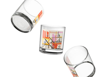 Maquettes de Théatre 4 by Alexandra Exter Rocks Glass, 10oz