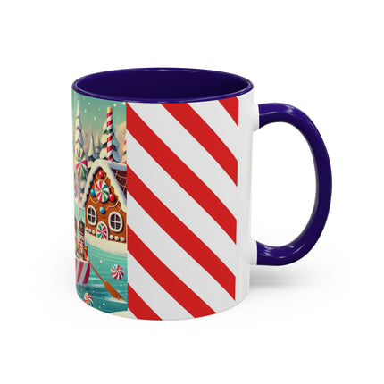 Nutcracker Candy-Striped Adventure Colorful Mugs (11oz, 15oz)