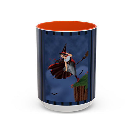 The Enchanted Witch Colorful Mugs, (11oz, 15oz)