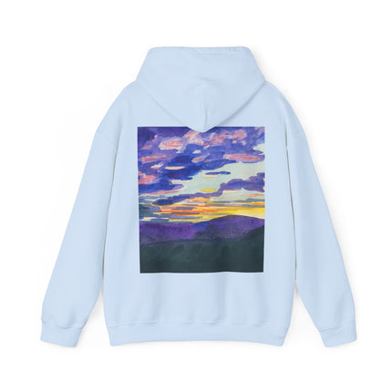 Naturstudie XII by Karl Wiener Heavy Blend™ Hooded Sweatshirt