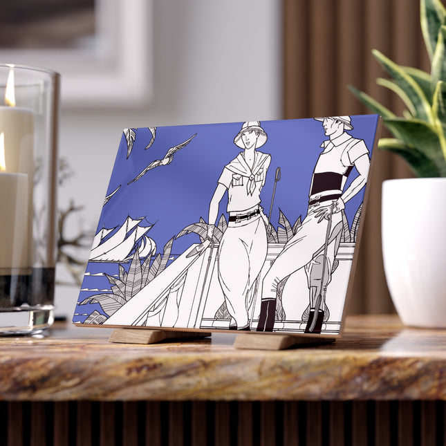 Coastal Elegance Ceramic Tile
