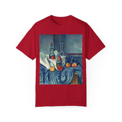 The Peppermint Bottle by Paul Cézanne Unisex Garment-Dyed T-shirt