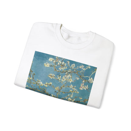 Almond Blossom by Vincent van Gogh Heavy Blend™ Crewneck Sweatshirt