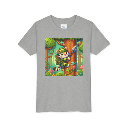 Stealthy Stripes Youth Short Sleeve Tee